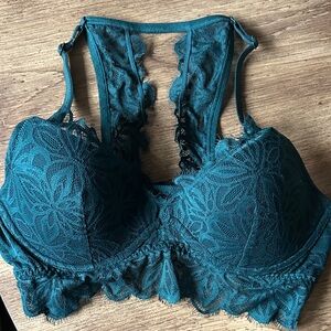 Victoria’s Secret Pink Lace Green Bralette